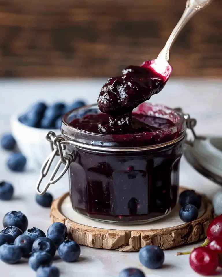 Homemade Blueberry Sauce