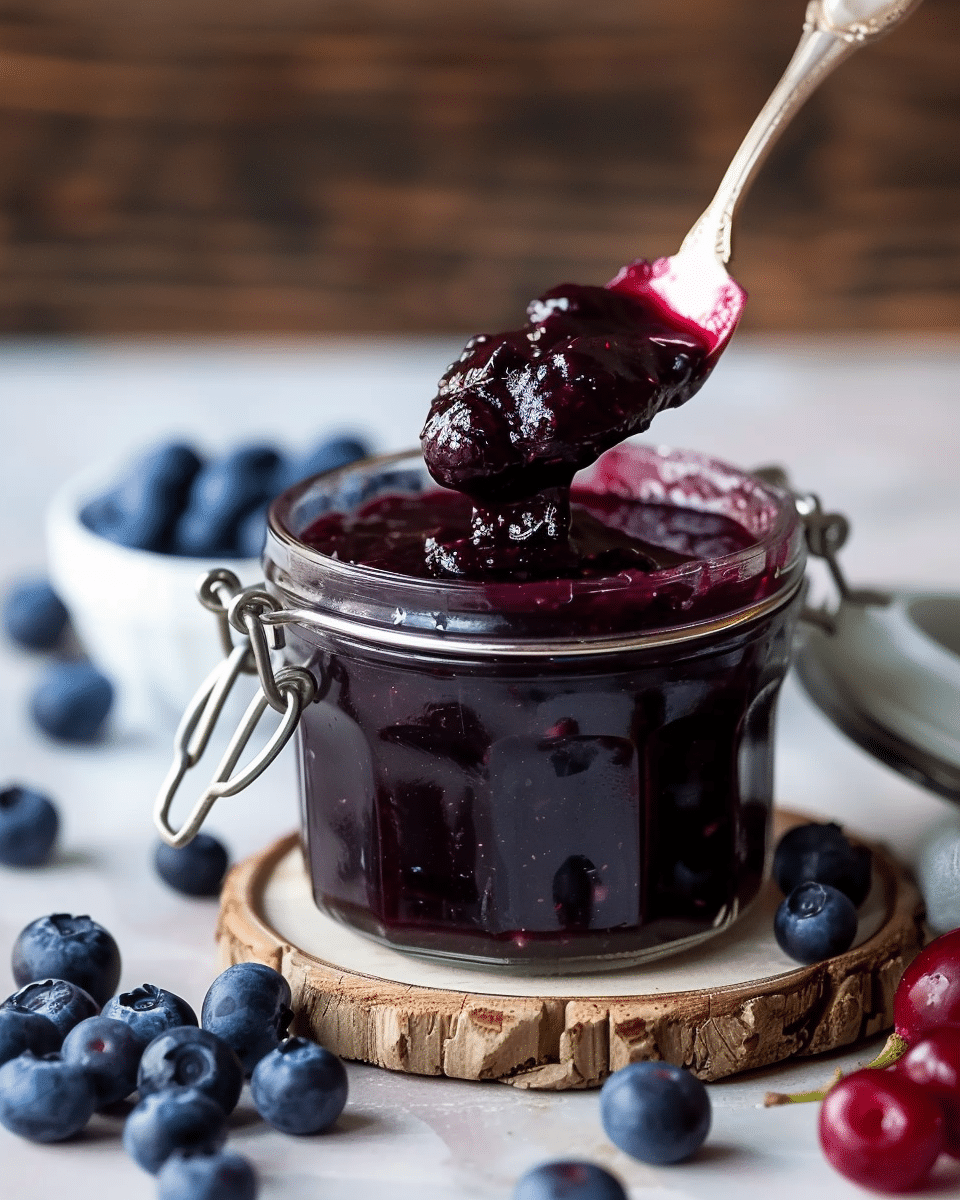 Homemade Blueberry Sauce