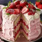 Best Strawberry Cake Ever