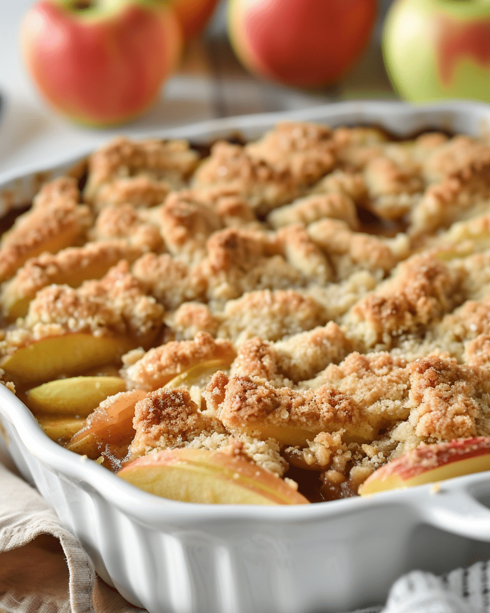 Apple Cinnamon Cobbler