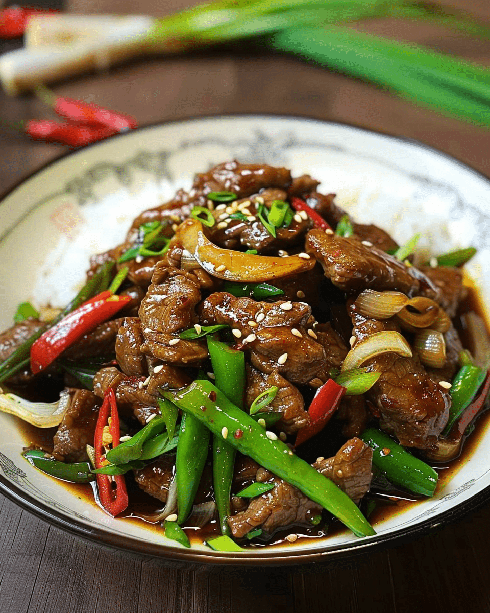 Black Pepper Beef Stir-Fry
