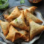 Baked Chicken Samosa