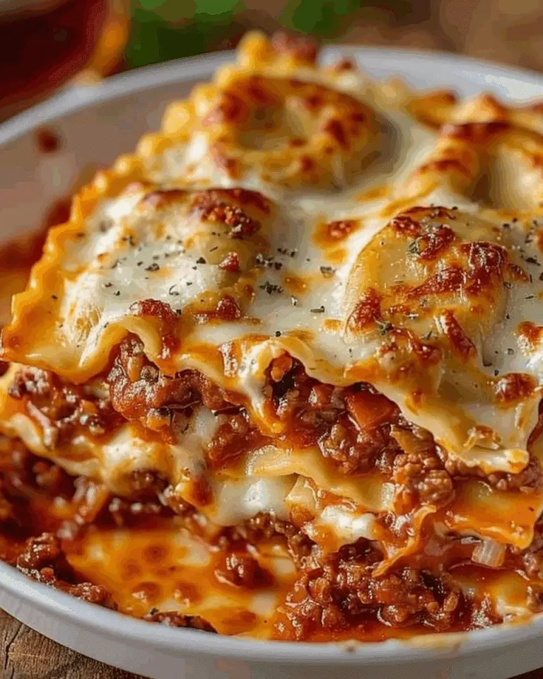 Baked Million Dollar Ravioli Casserole