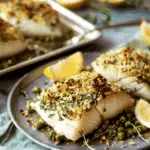 Baked Cod with Herby Crust
