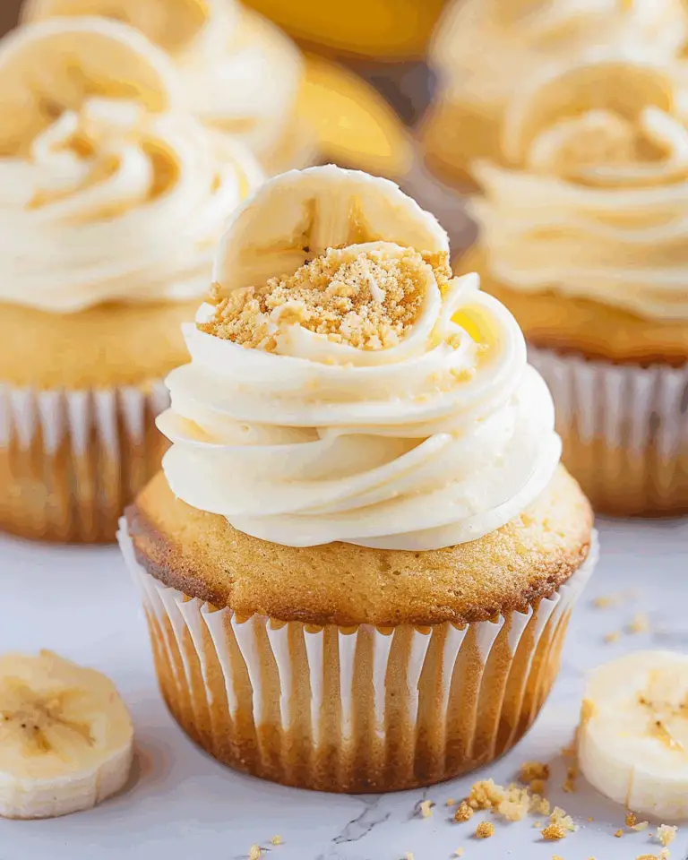 Banana Pudding Cupcakes