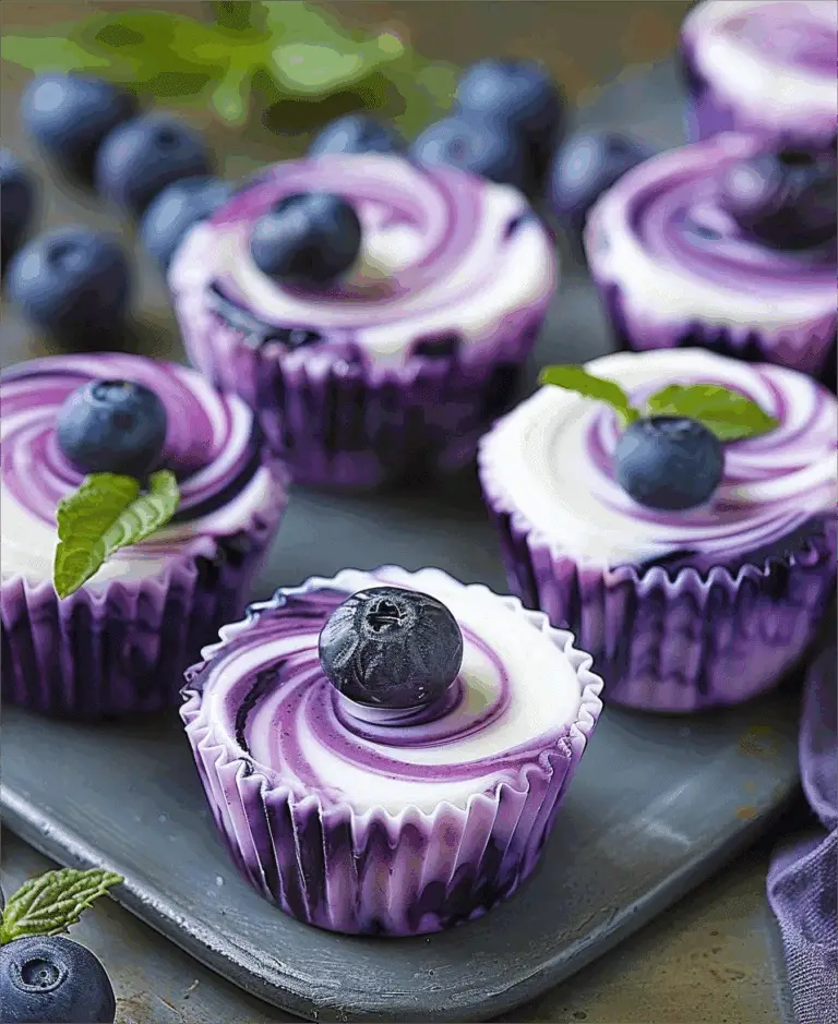 Blueberry Swirl Yogurt Bites
