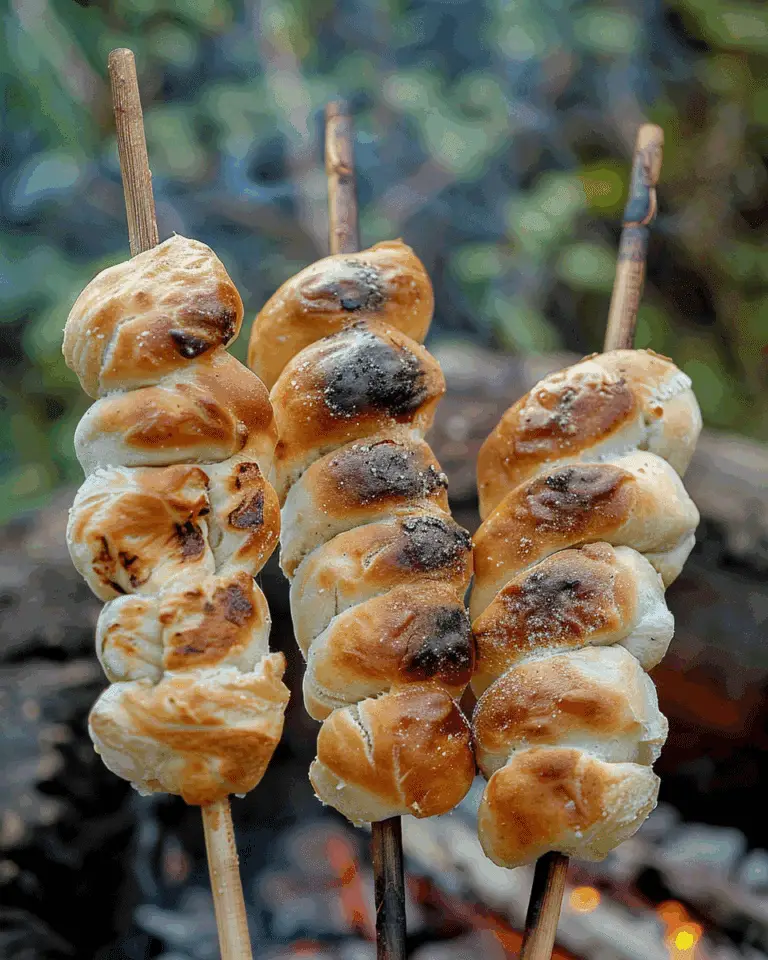 Campfire Bread on a Stick