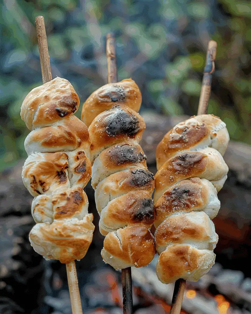Campfire Bread on a Stick