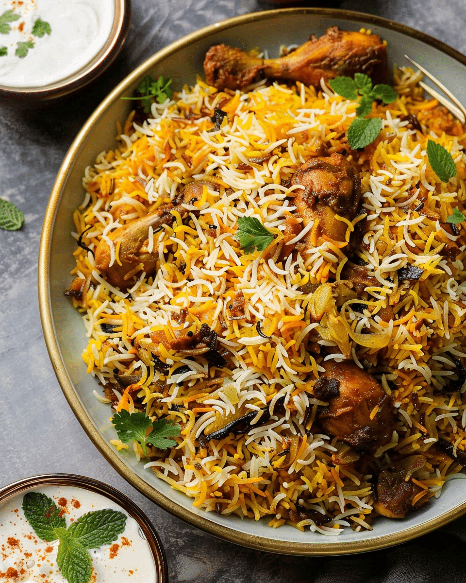 Pakistani Chicken Biryani