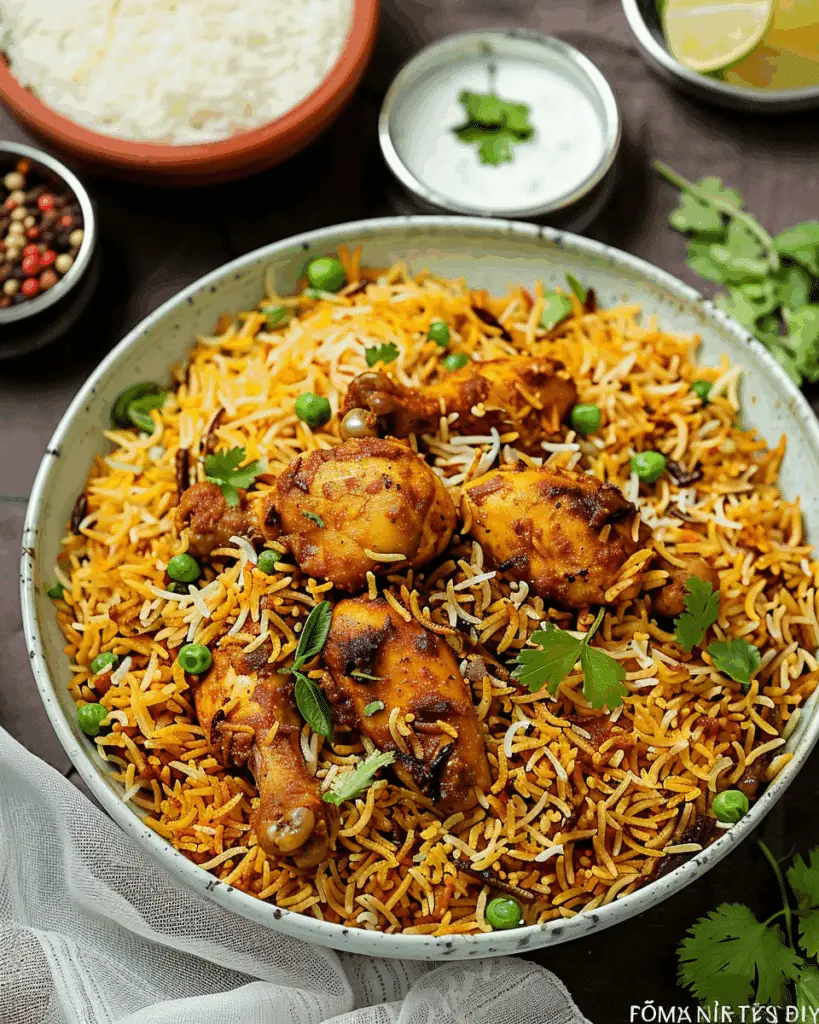 Restaurant Style Chicken Biryani
