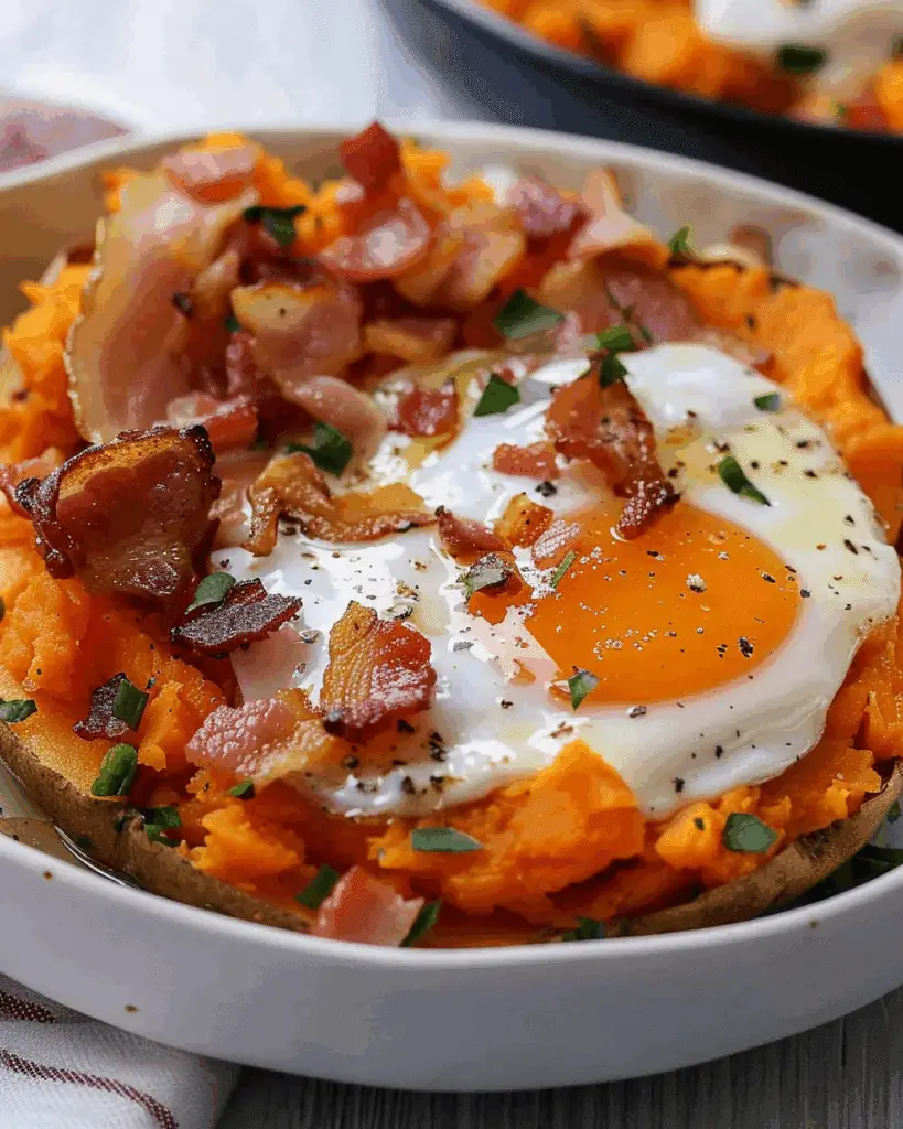 Breakfast Sweet Potato