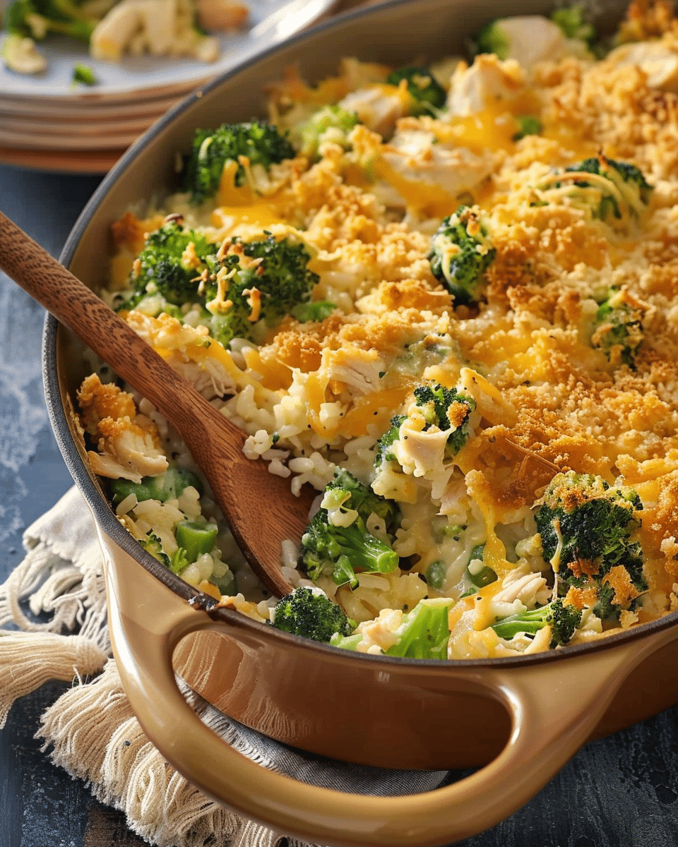 Chicken Broccoli Rice Casserole