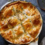 Chicken Pot Pie with Puff Pastry