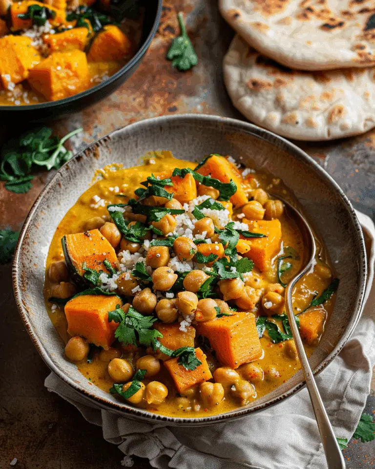 Chickpea Pumpkin Curry