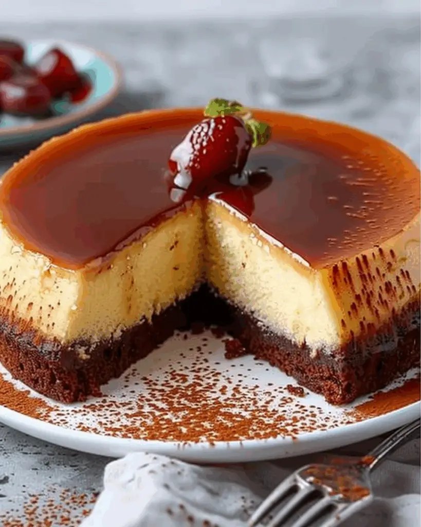 Chocoflan Cake
