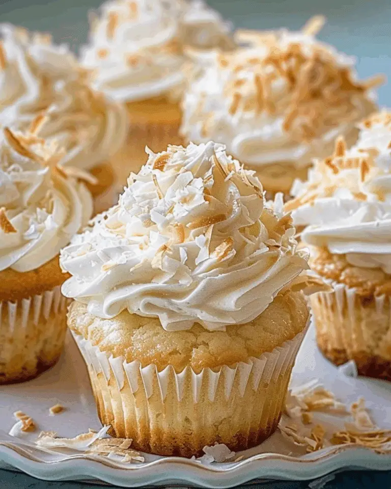 Coconut Cream Pie Cupcakes