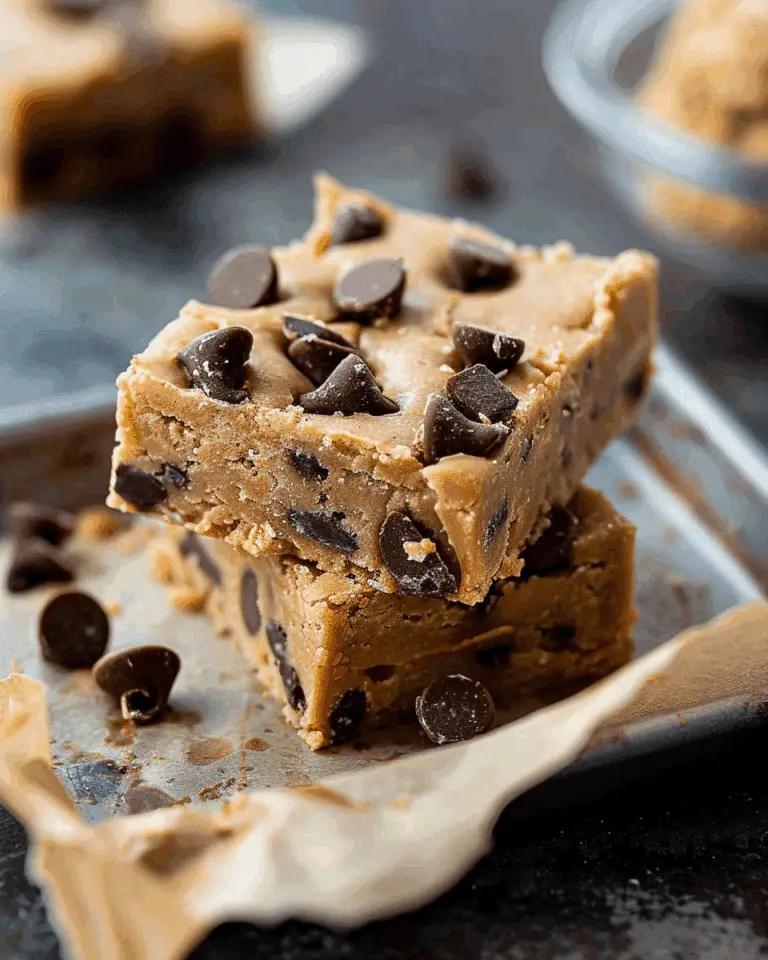 Cookie Dough Protein Bars