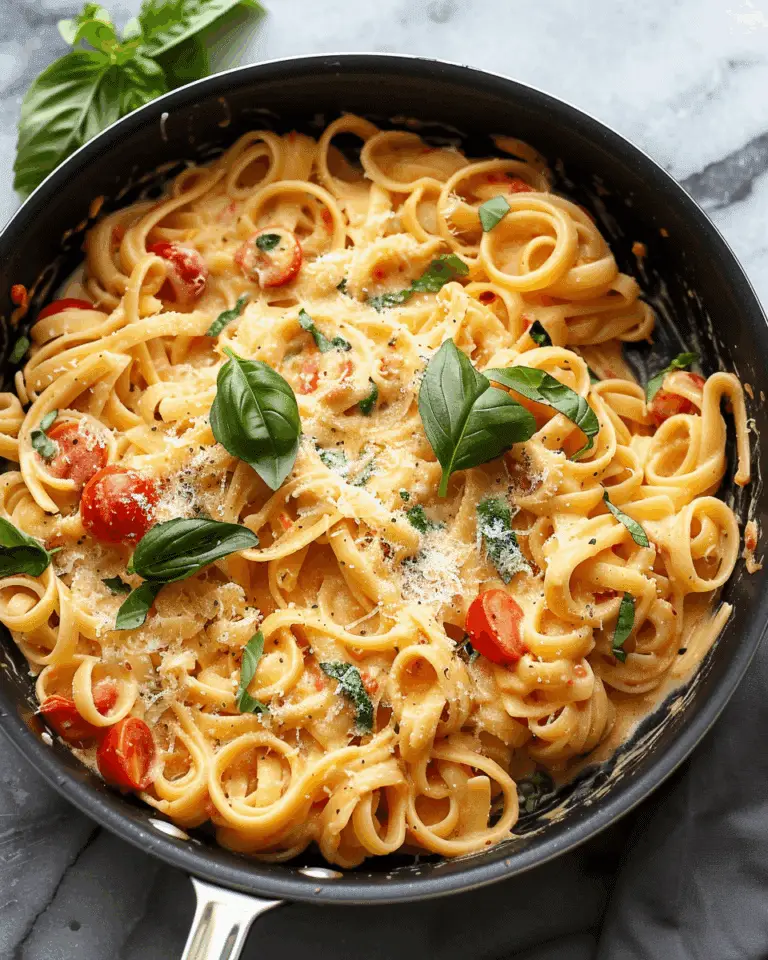 Creamy Tomato Basil Pasta