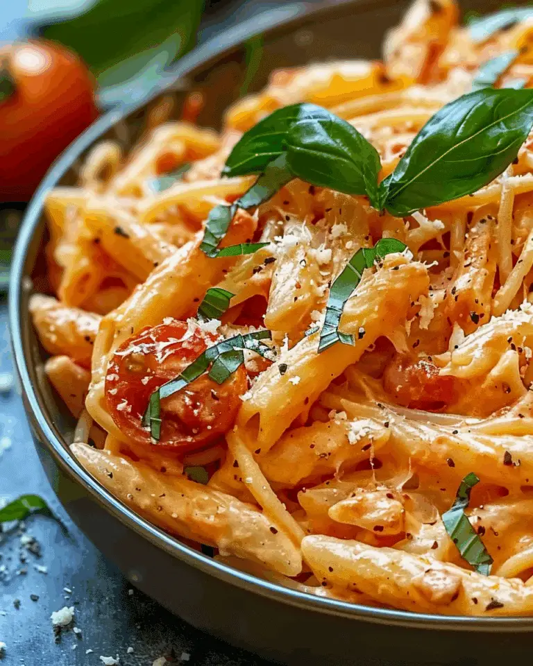 Creamy Tomato Ricotta Pasta
