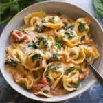 Creamy Tomato and Spinach Tortellini