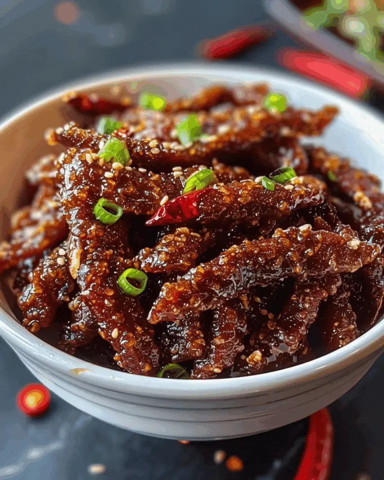 Crispy Honey Chili Beef Strips