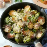 Crispy Parmesan‑Crusted Roasted Brussels Sprouts
