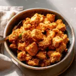 Crispy and Crunchy Baked Tofu Bits