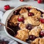 Easy Cherry Cobbler from Scratch