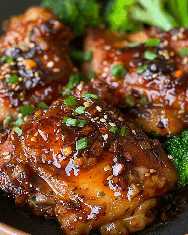 Easy Soy Garlic Chicken Thighs
