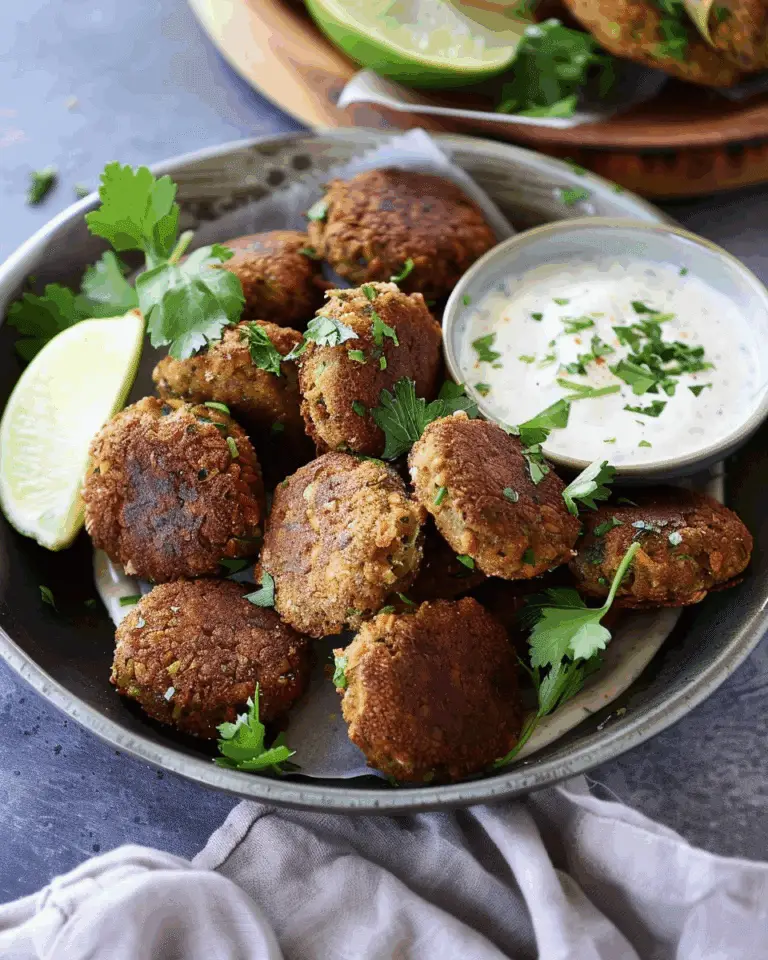 Falafel with Tahini Sauce
