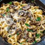 Garlic Mushroom Pasta