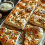 Garlic Parmesan Focaccia Bread