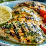 Grilled Salsa Verde Pepper Jack Chicken