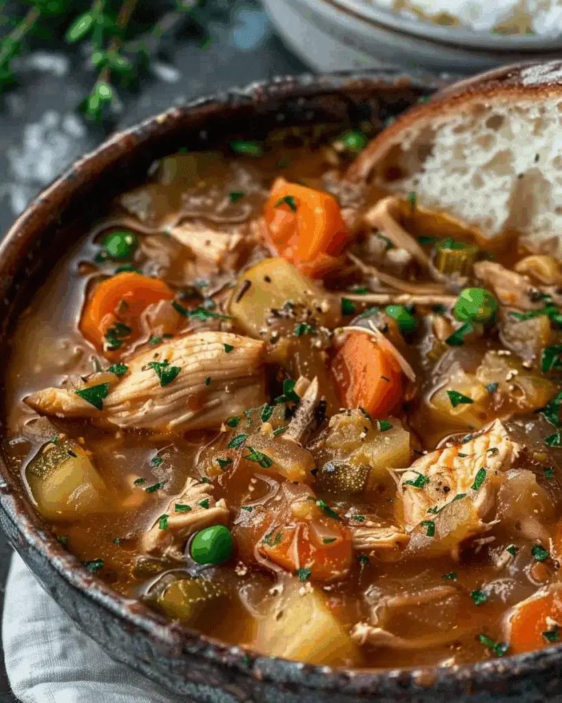 Hearty Chicken and Vegetable Stew