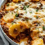 Hobo Casserole with Ground Beef & Potatoes