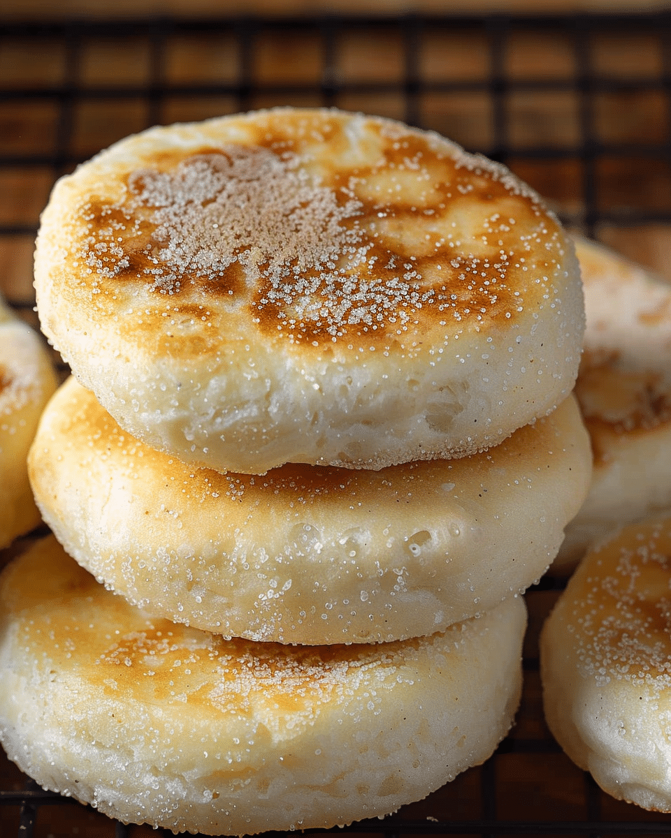Easy Homemade English Muffin