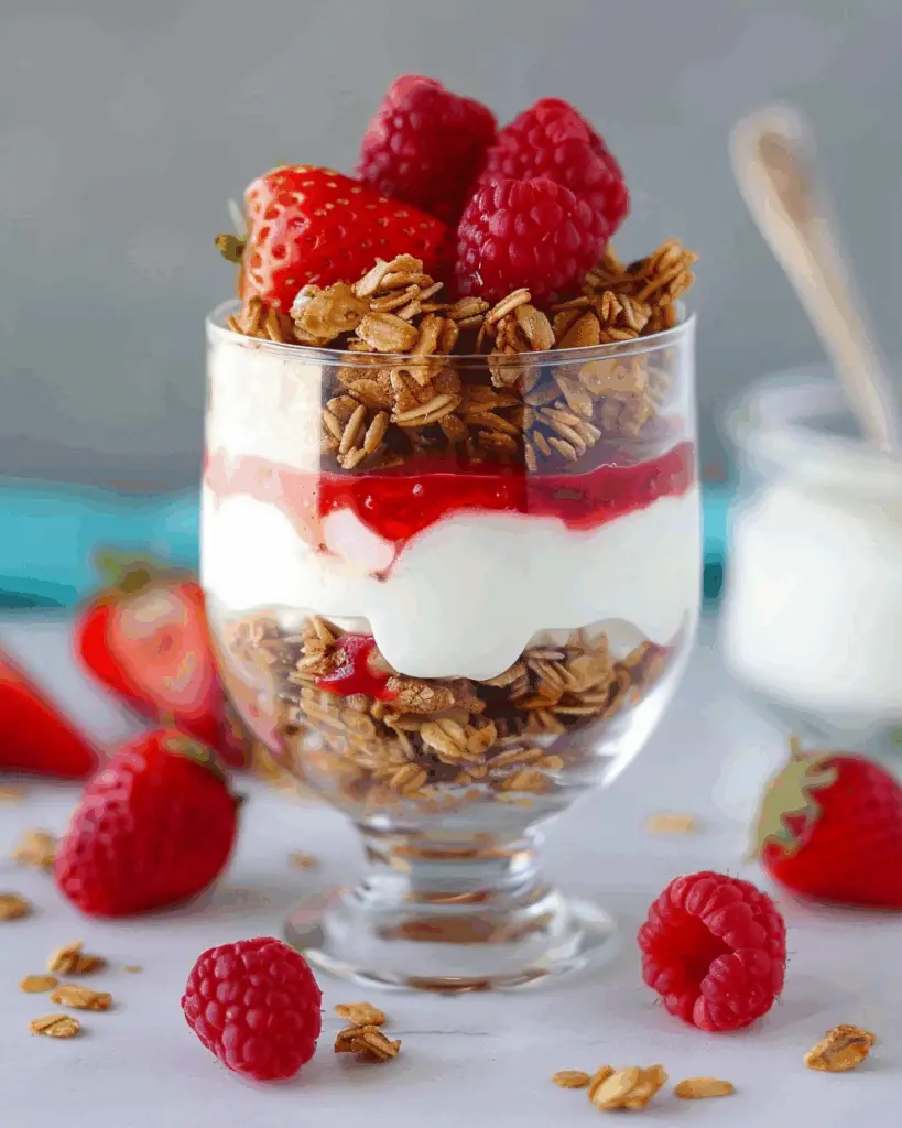 Homemade Granola and Yogurt Parfaits