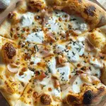 White Pizza with Hot Honey