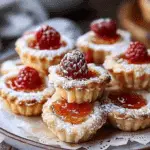 Jammy Coconut Thumbprint Tartlets
