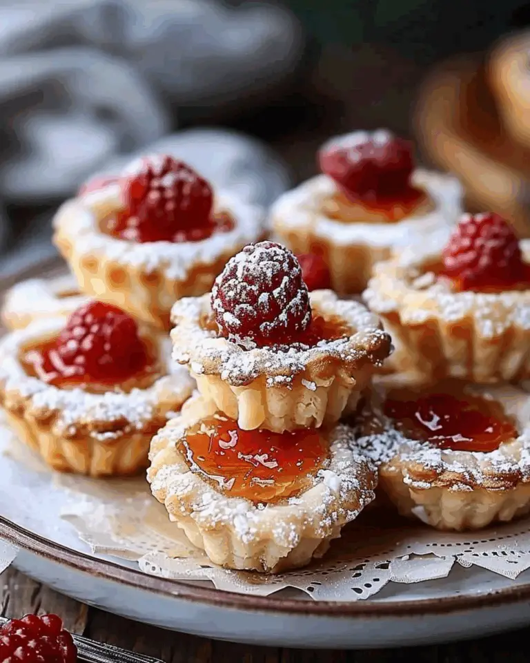 Jammy Coconut Thumbprint Tartlets