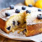 Lemon Blueberry Ricotta Cake