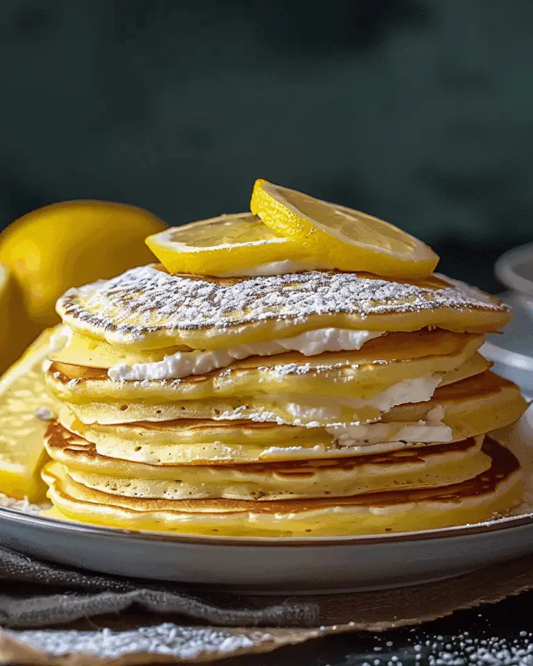 Lemon Ricotta Pancakes