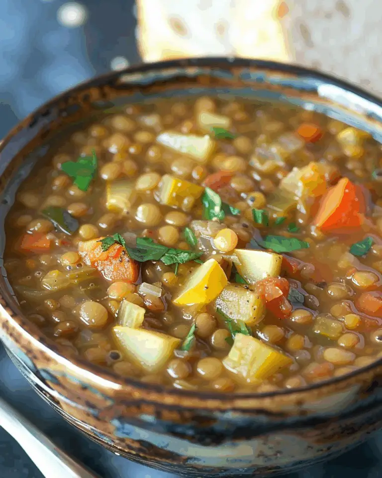 Lentil Vegetable Soup