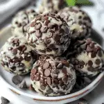 Mint Chocolate Chip Protein Balls