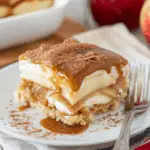 Caramel Apple Eclair Cake