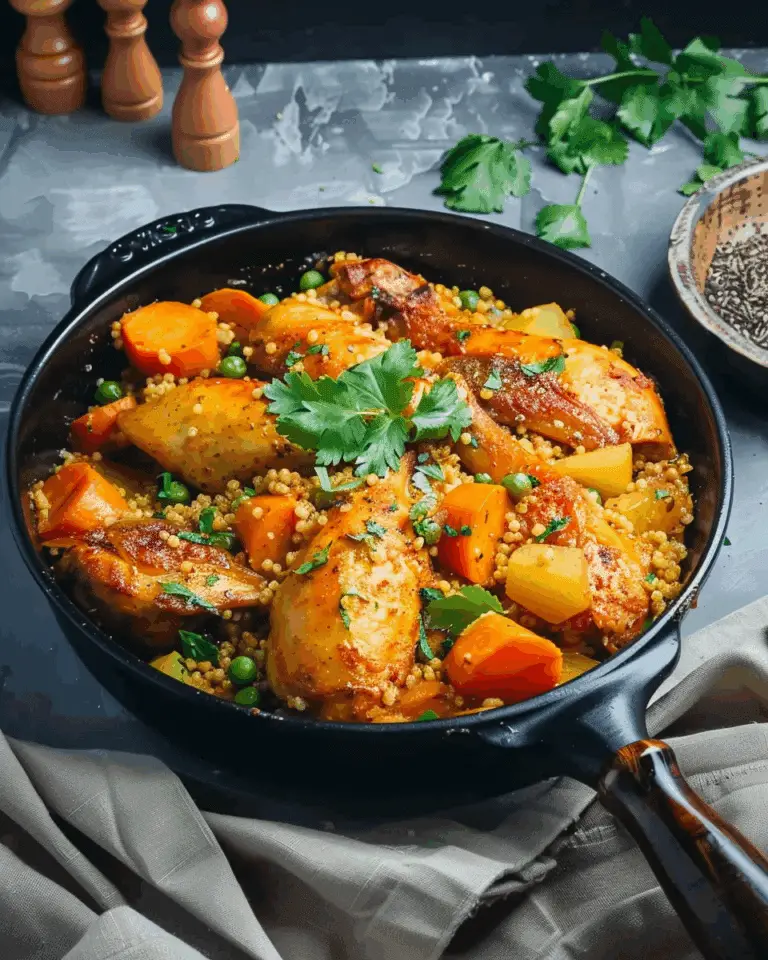 One-Pot Moroccan Chicken Couscous