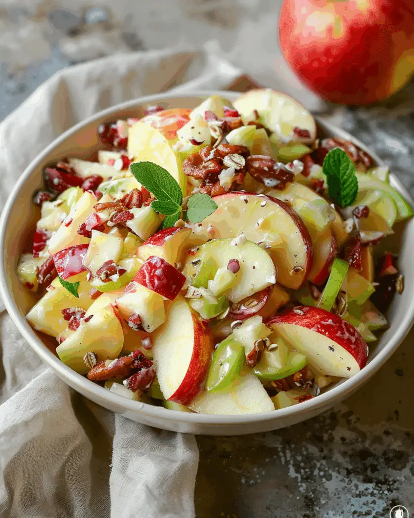 Quick & Delicious Apple Salad