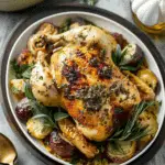 Roast Chicken with Herb Butter