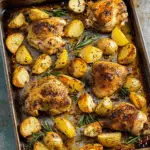 Sheet Pan Baked Chicken and Potatoes