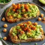 Spicy Chickpea Avocado Toast